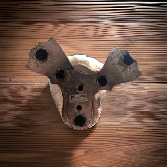 Restoration Hardware Penguin Silver Plated Candle Holder Winter Display Decor - Picture 6 of 7